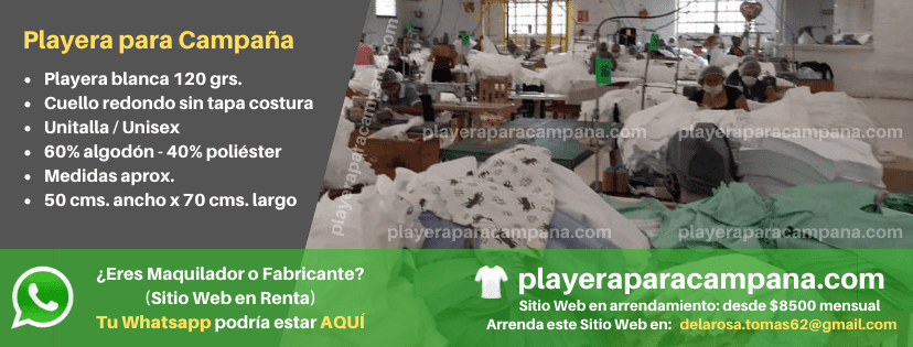 Playera para Campaña en San Cristóbal de las Casas
